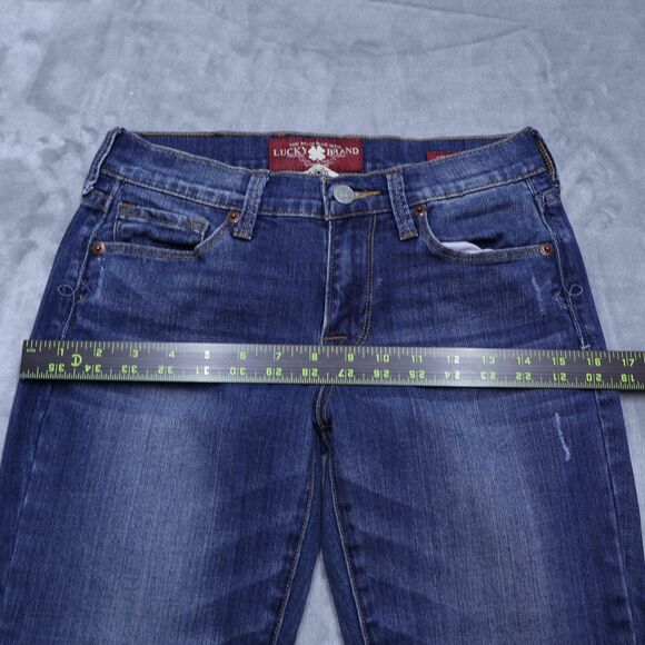 Lucky Brand Dark Blue Straight Leg Jeans - Picture 5 of 16